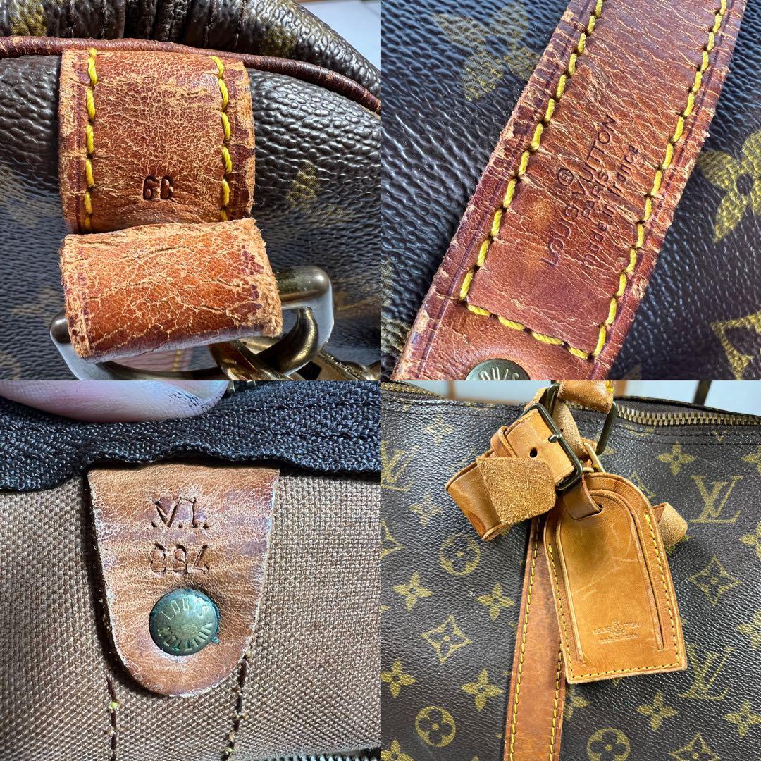 LOUIS VUITTON キーポル バンドリエール60 モノグラム ボストン