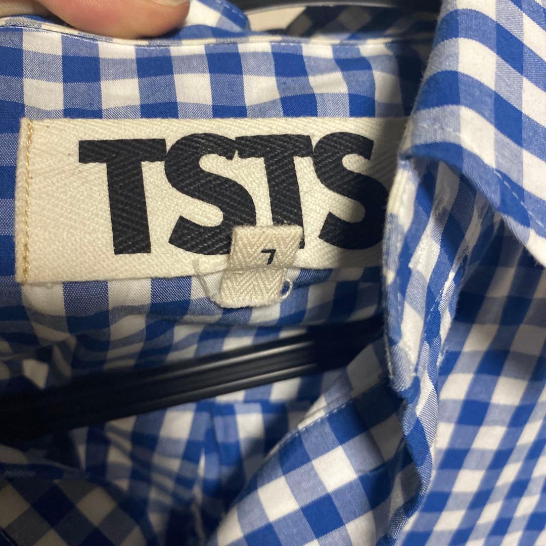 tsts チェックシャツ
