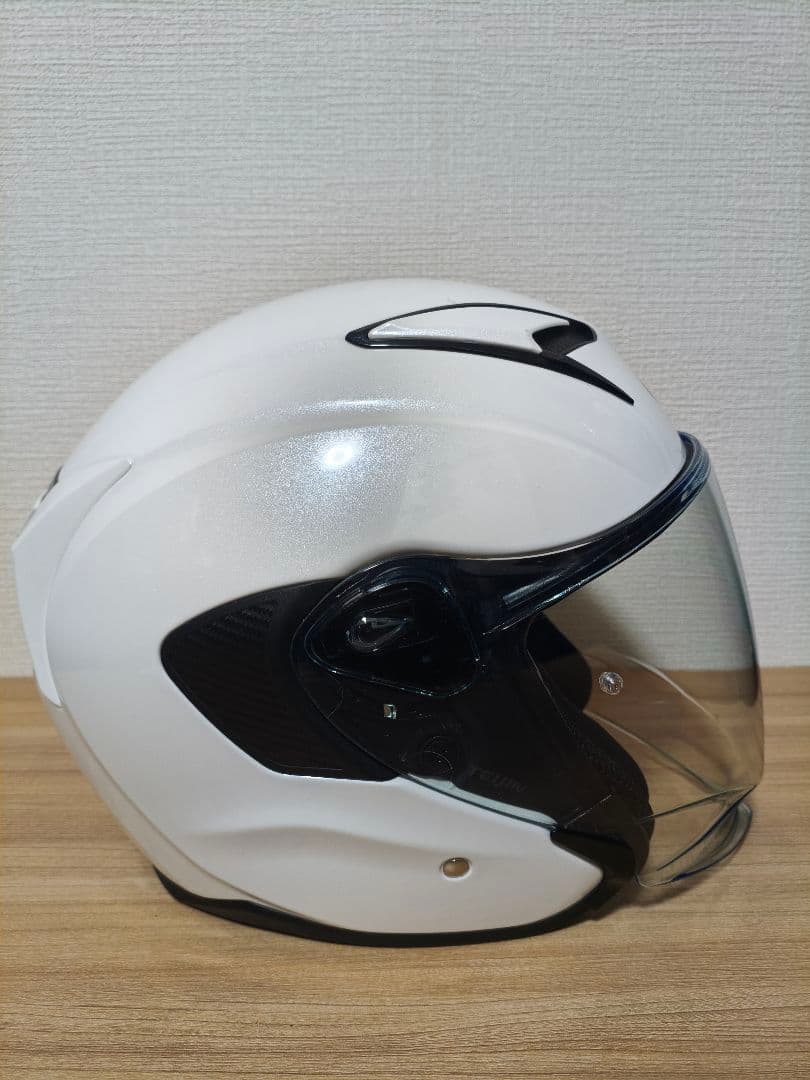 OGK Kabuto EXCEED-2 パールホワイト　ジェットヘルメット