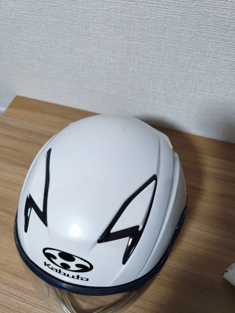 OGK Kabuto EXCEED-2 パールホワイト　ジェットヘルメット