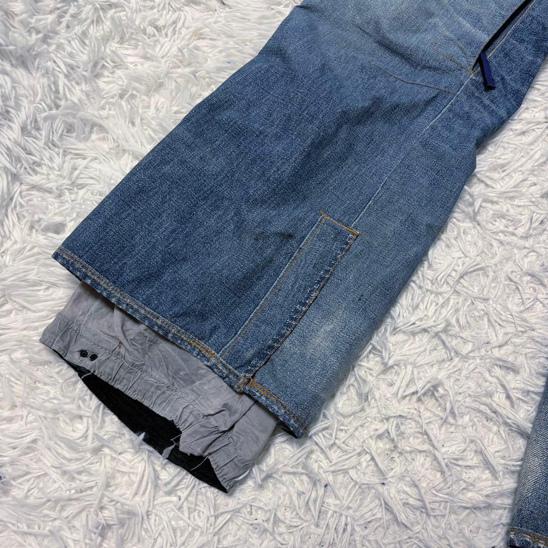 最高峰 バートン デニム パンツ スノボ ゴアテックス 防水 スノボパンツ