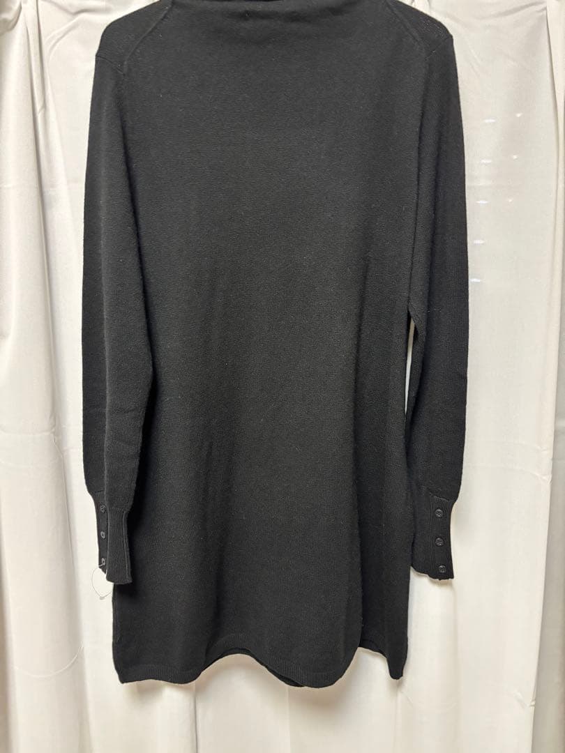 未使用LACOSTE カシミヤブレンド　スワロフスキー タートルネック 38L