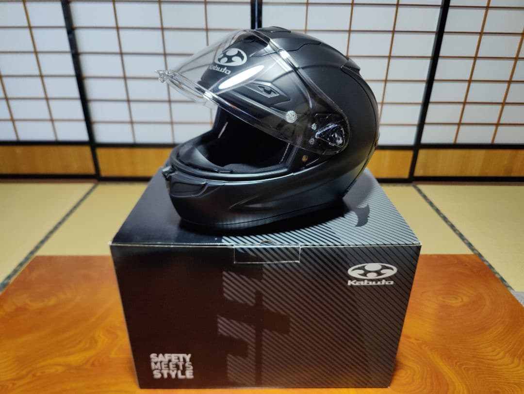 Kabuto F-17 フルフェイスヘルメット M フラットブラック