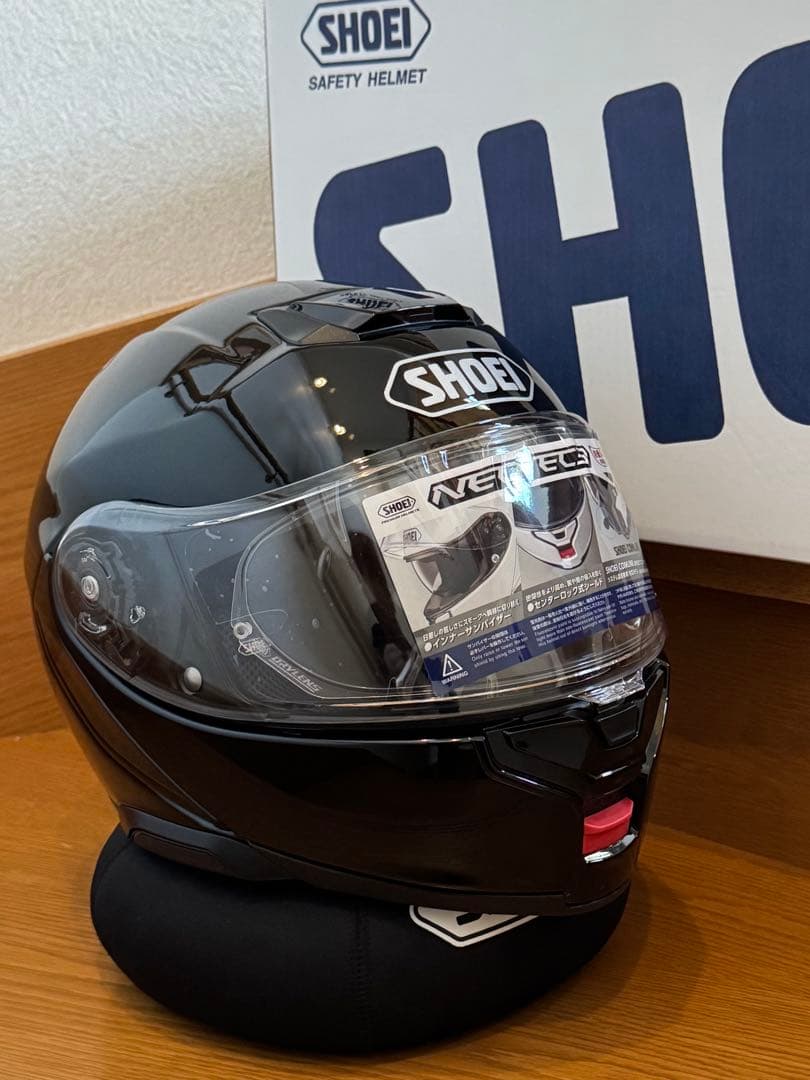 ★SHOEI NEOTEC3 システムヘルメット ネオテック3 ブラックLサイズ