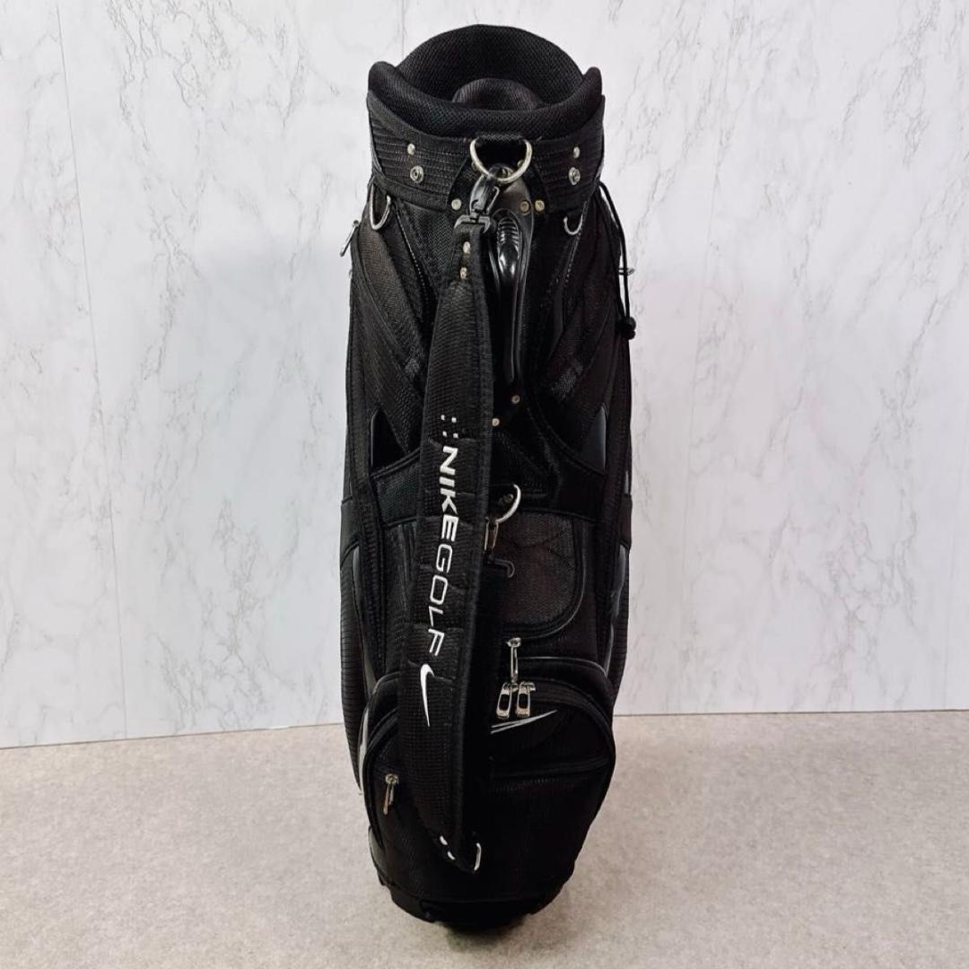 希少 NIKE ナイキ ゴルフ 9型 キャディバッグ 6分割 ブラック