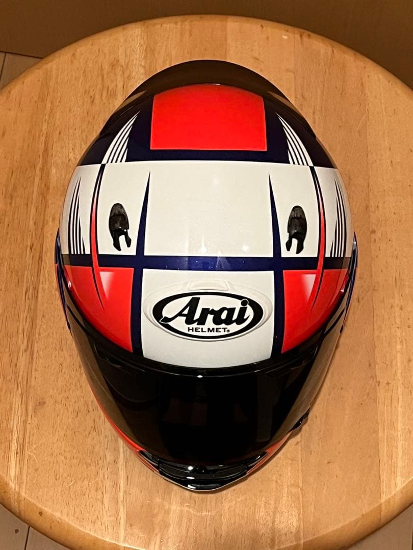 Arai フルフェイスヘルメット 赤・白・青