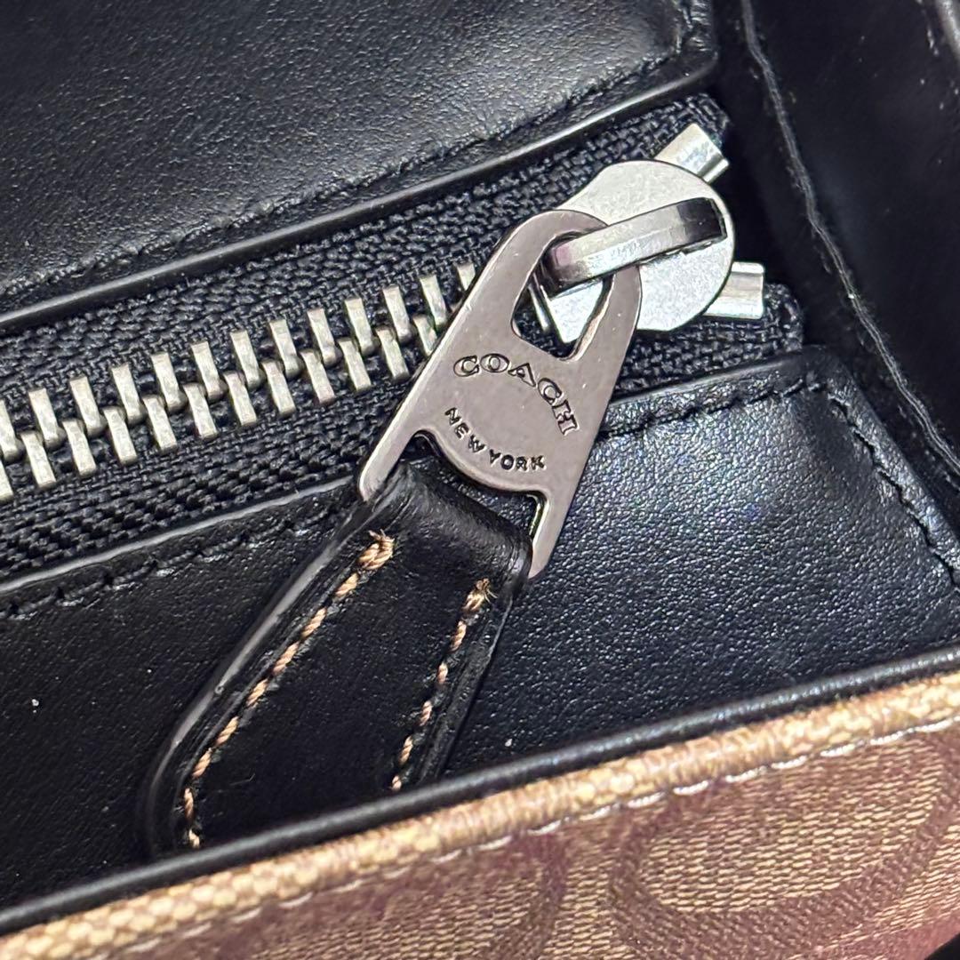 coach☆シグネチャー2wayトートバッグ