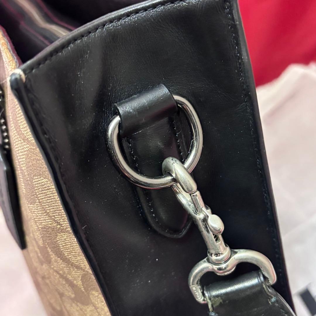 coach☆シグネチャー2wayトートバッグ
