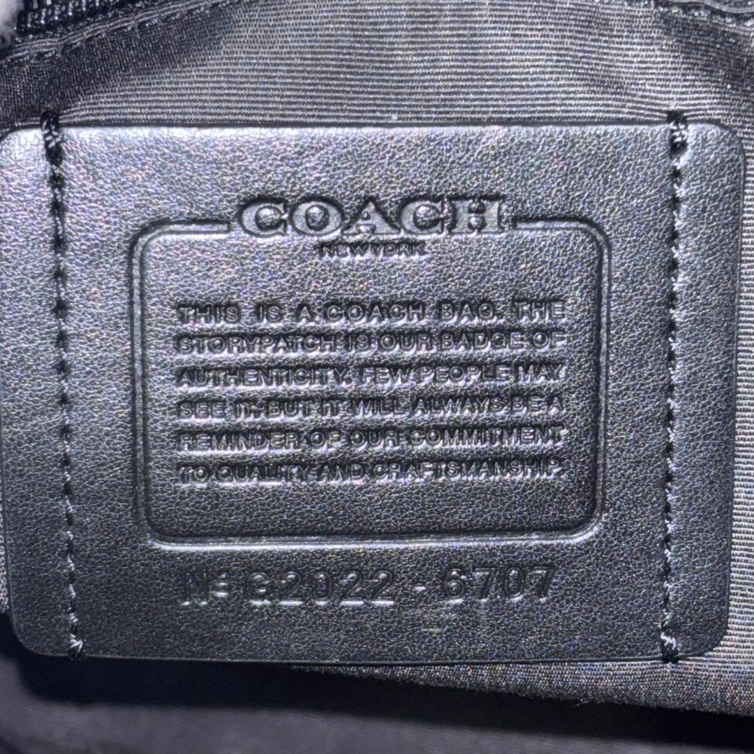 coach☆シグネチャー2wayトートバッグ