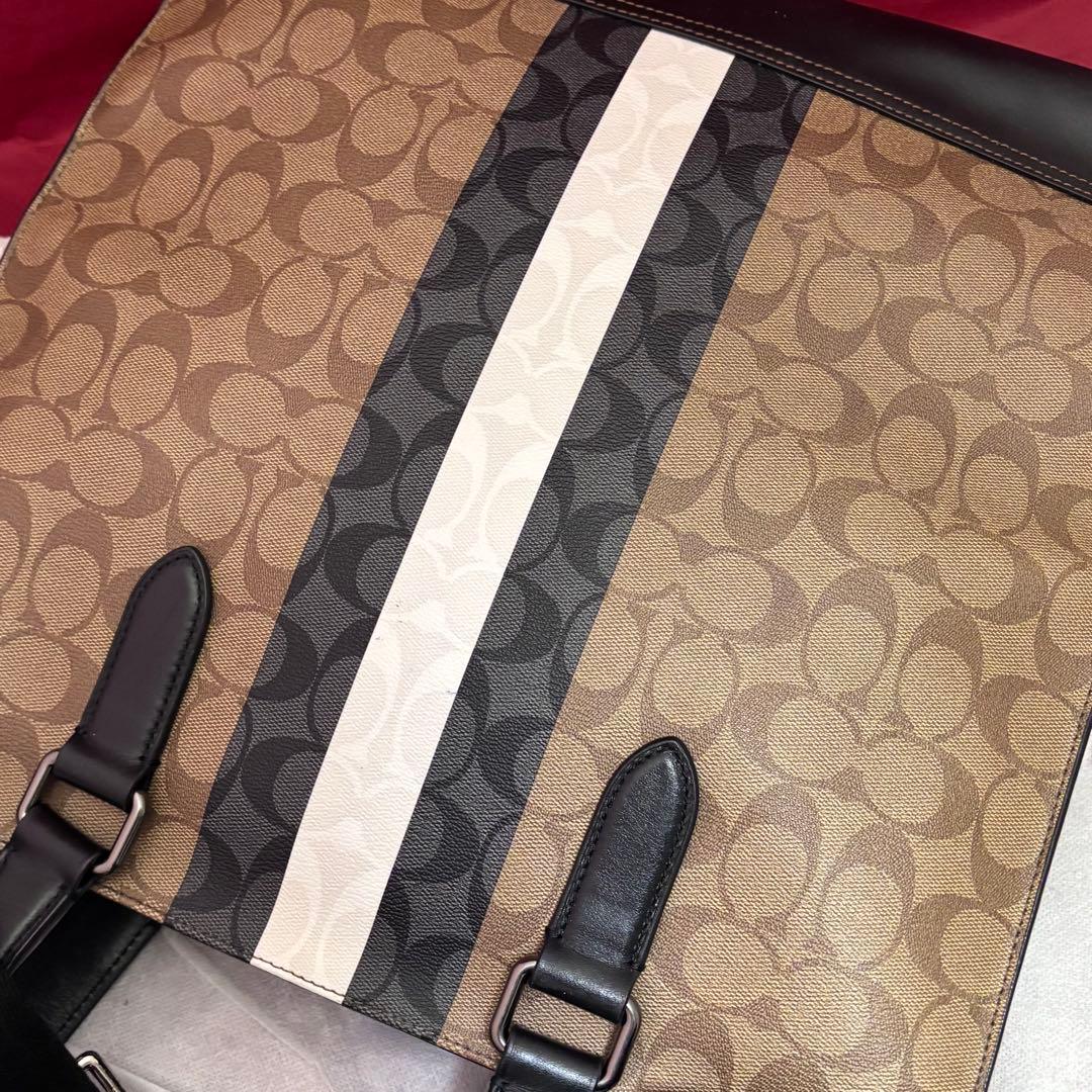 coach☆シグネチャー2wayトートバッグ