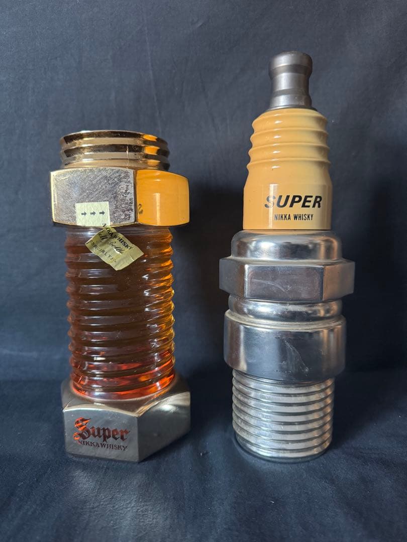 ニッカ　スーパーニッカ　ボルトボトル　プラグボトル　ウイスキー　未開栓