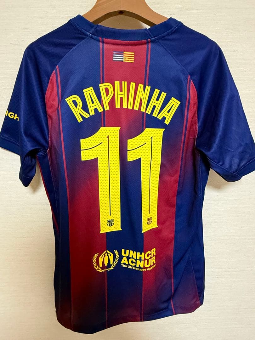 FCバルセロナ ラフィーニャ11 Mサイズ ホームユニフォーム