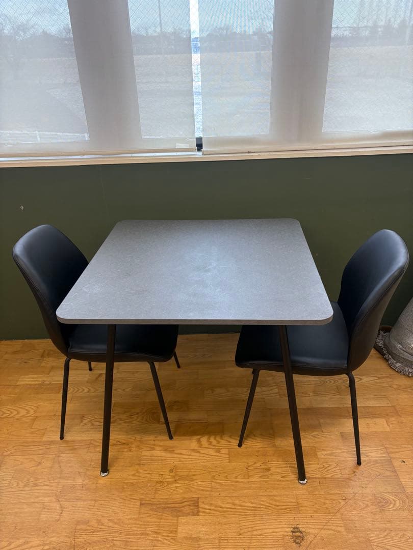 M087 ダイニング3点セット　ダイニングテーブル　テーブル　幅800mm