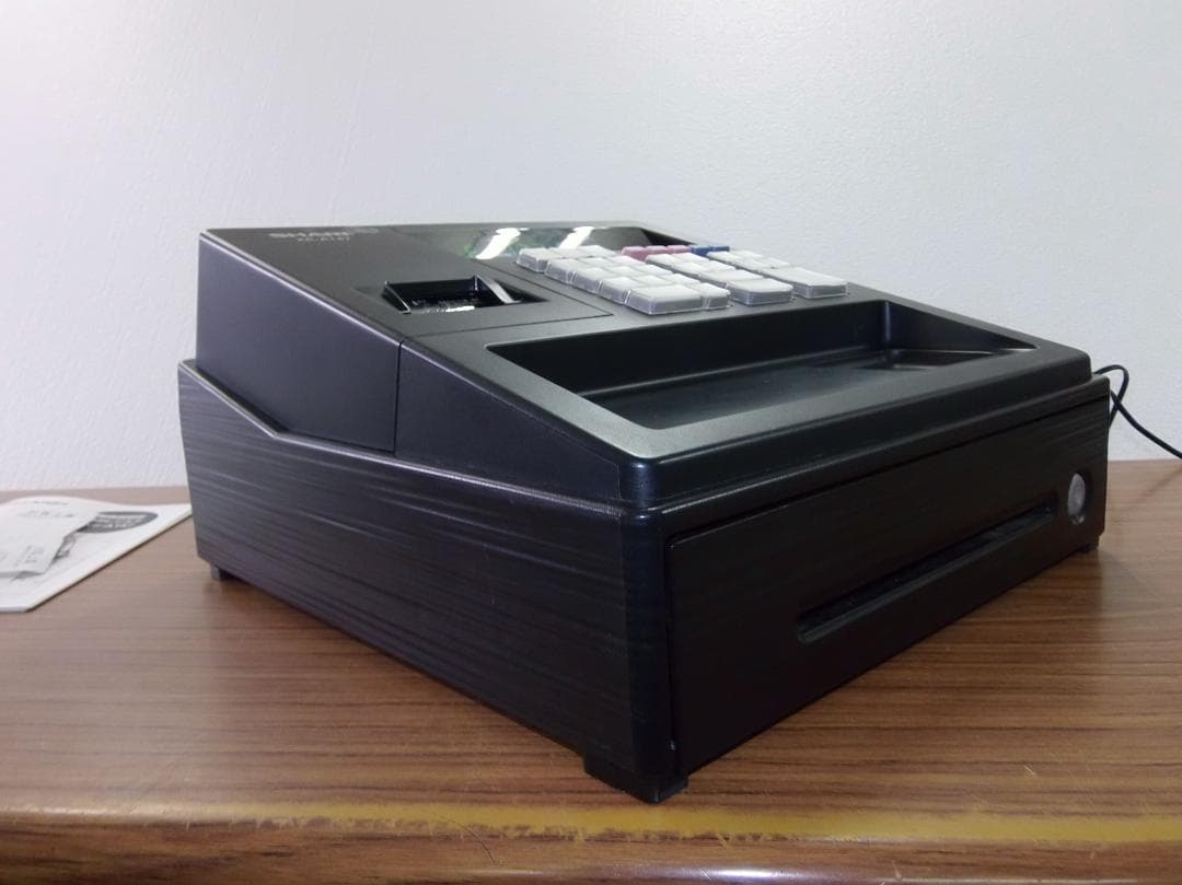 SHARP XE-A147-B ブラック 2021年製 レジスター　250422