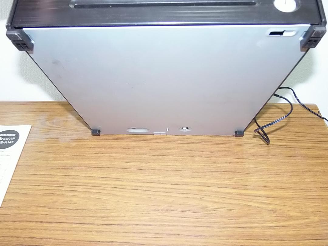 SHARP XE-A147-B ブラック 2021年製 レジスター　250422