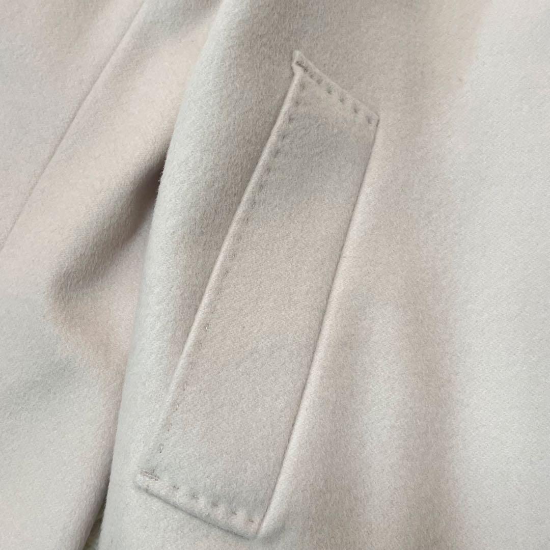 【美品✨️】23区 23AW ウールカシミヤビーバー チェスターコート ベージュ