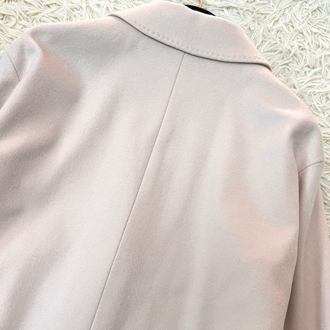 【美品✨️】23区 23AW ウールカシミヤビーバー チェスターコート ベージュ