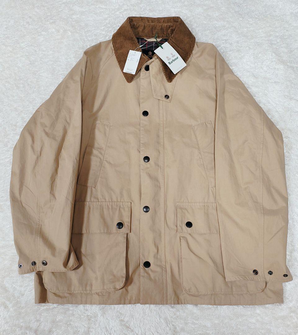 【タグ付き未使用品】Barbour BEDALE ピーチスキン ライトベージュ