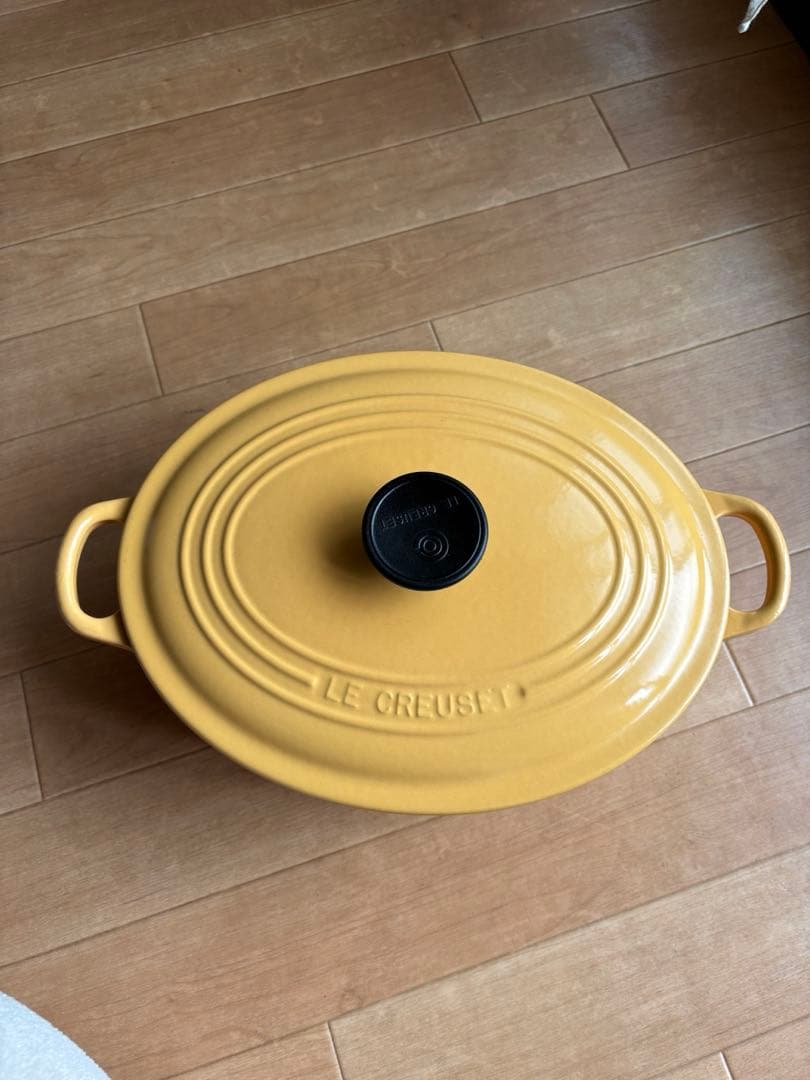 LE CREUSET 両手鍋 27cm オーバル 直接引取りの場合、お値引き可