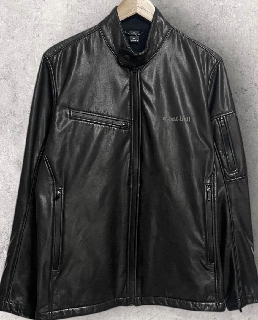 モンベル GORE-TEX レザージャケット 廃盤 ビエントクロス ジャケット