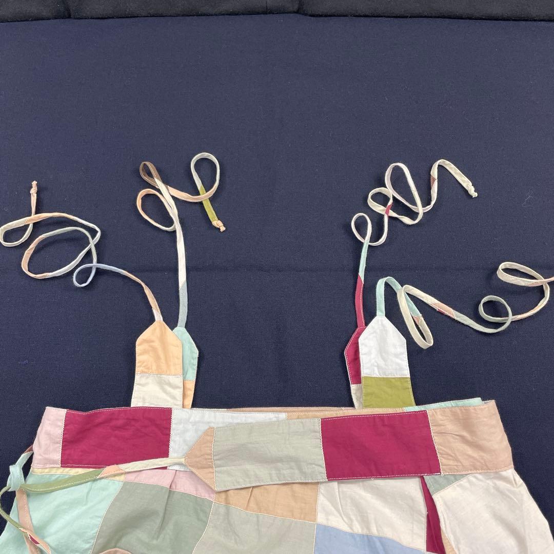 MARNI/マルニ、サスペンダーラップスカート、パッチワーク巻きスカート、42