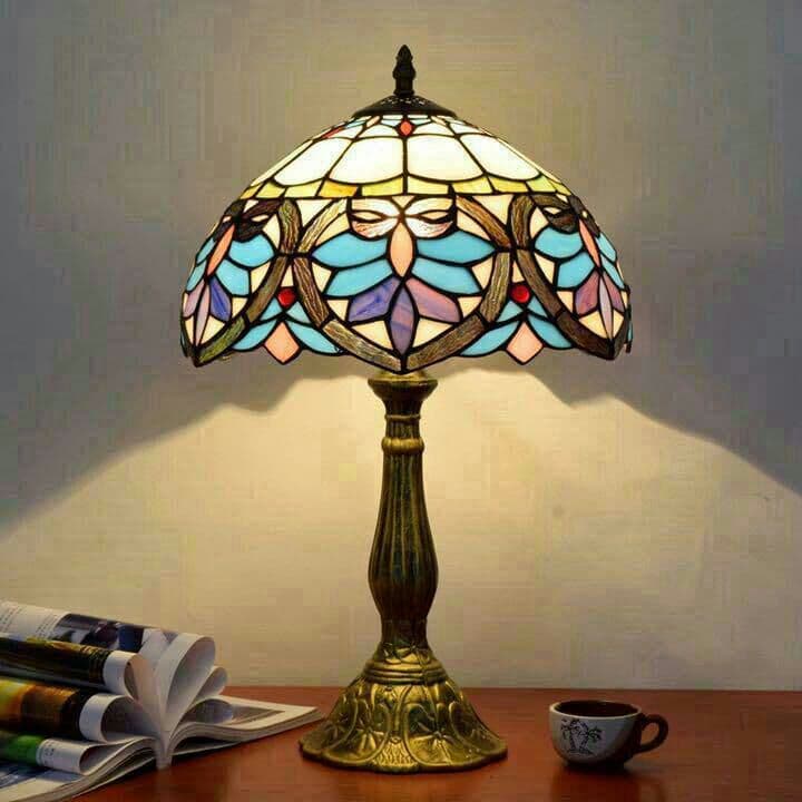 ステンドグラスランプ 卓上スタンド 卓上照明r