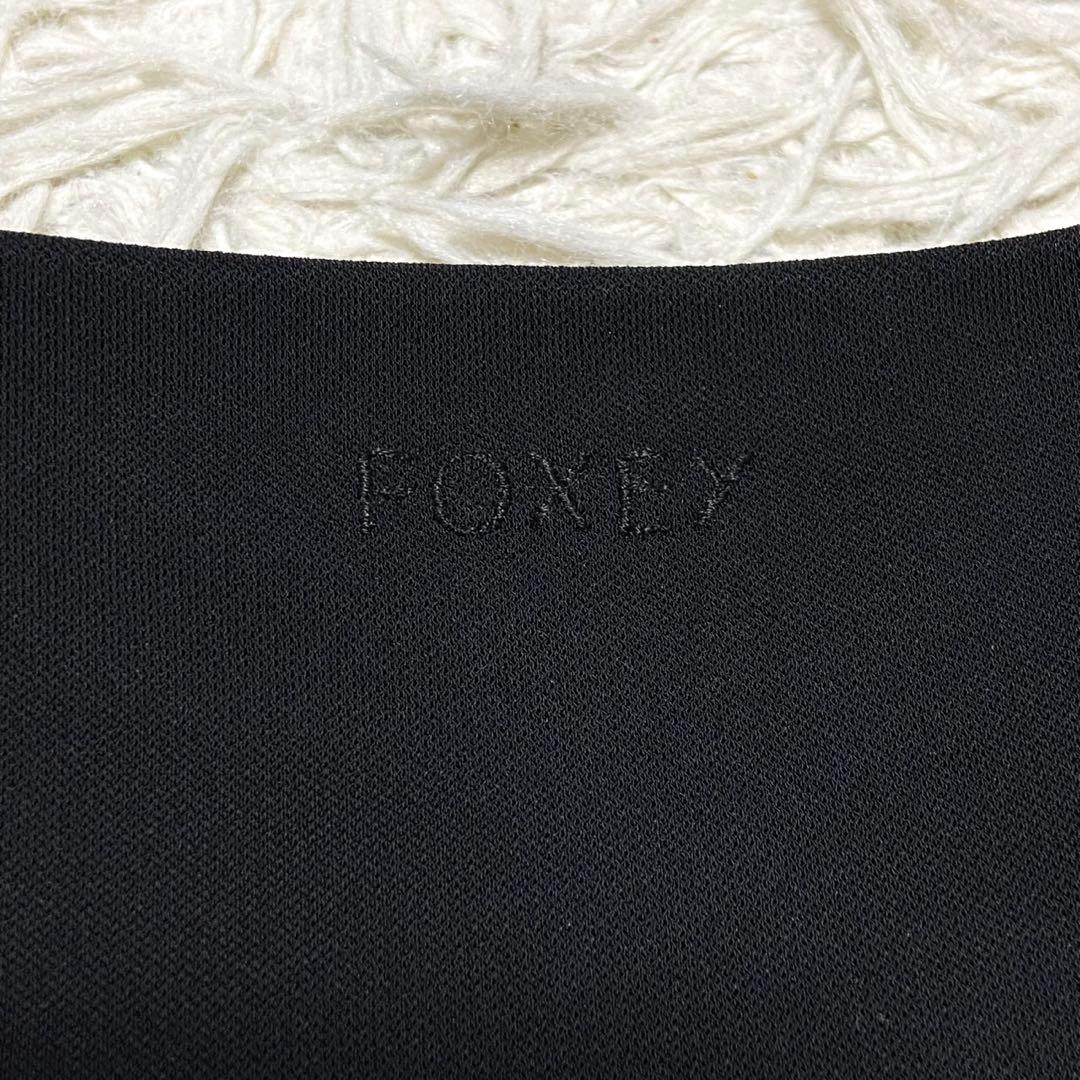 【極美品】フォクシー ロング ワンピース ブラック サイズ40