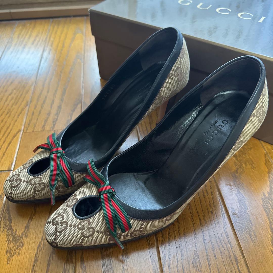 GUCCI パンプス　グッチ　22cm