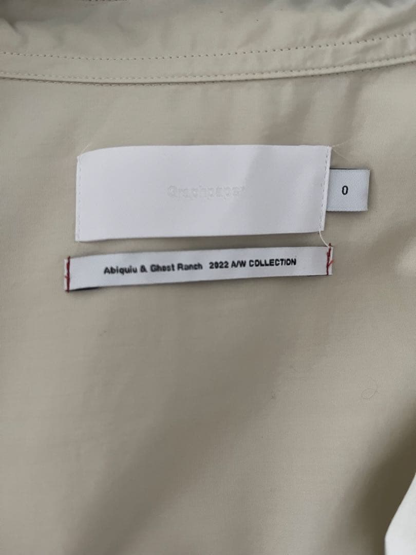 【Graphpaper】Broad Oversized Shirt Dress