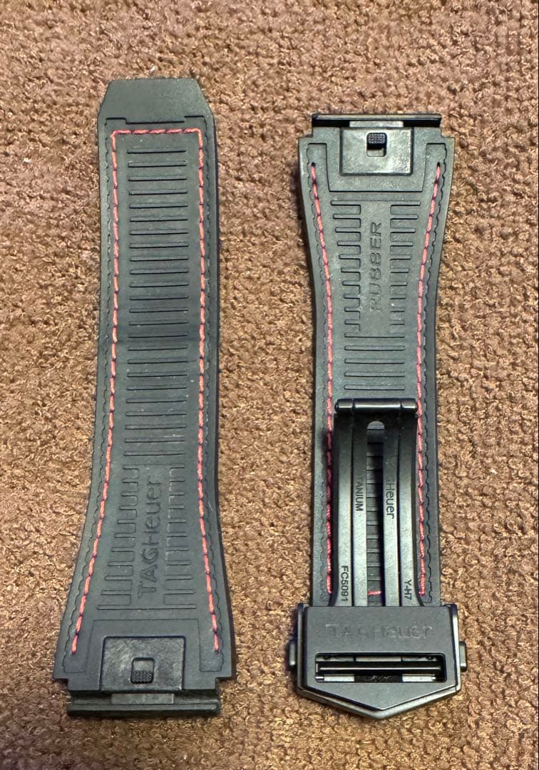 タグホイヤーコネクテッドE4・E3用ラバーバンド