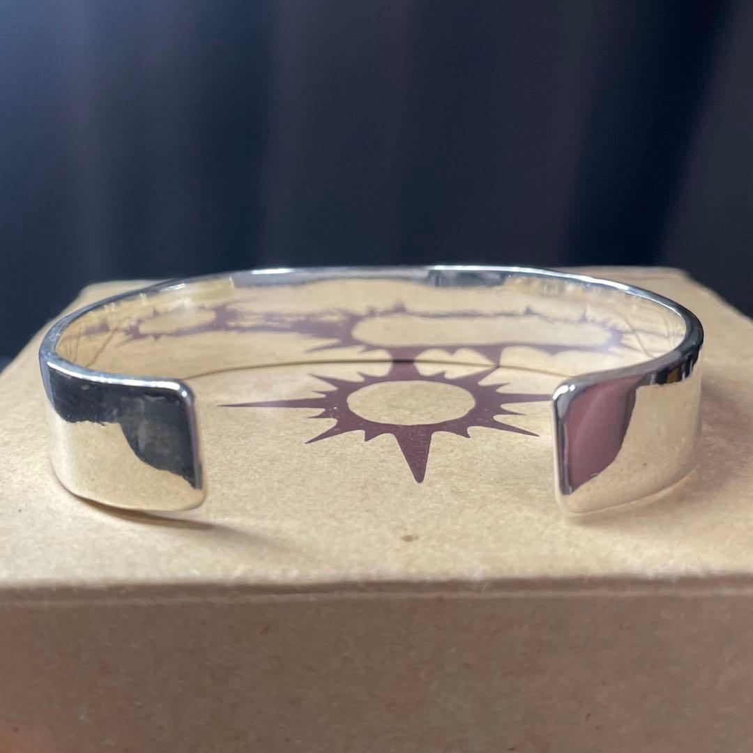 極美品　12mm メンズ　アリゾナフリーダム　　バングル　k18 大太陽神