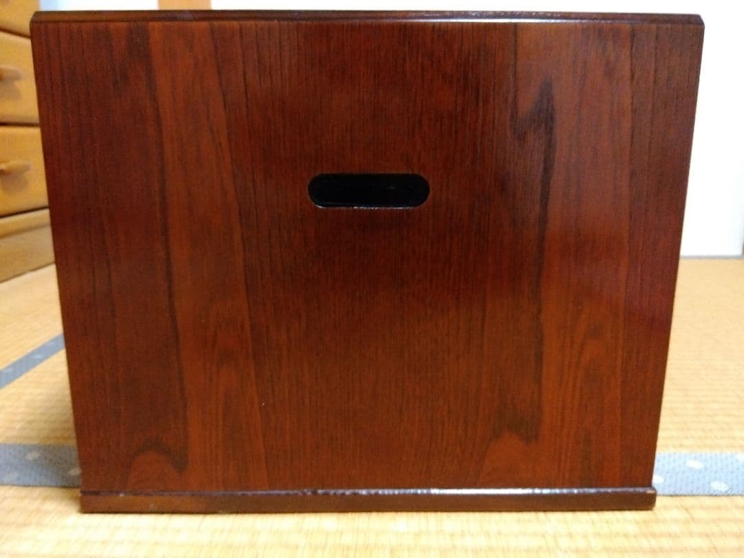 文机　折りたたみ　天板模様あり　アンティーク　昭和レトロ