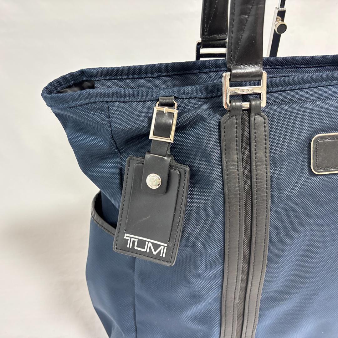 良品・限定 トゥミ JARVIS トートバッグ ビジネス ネイビー×ブラック