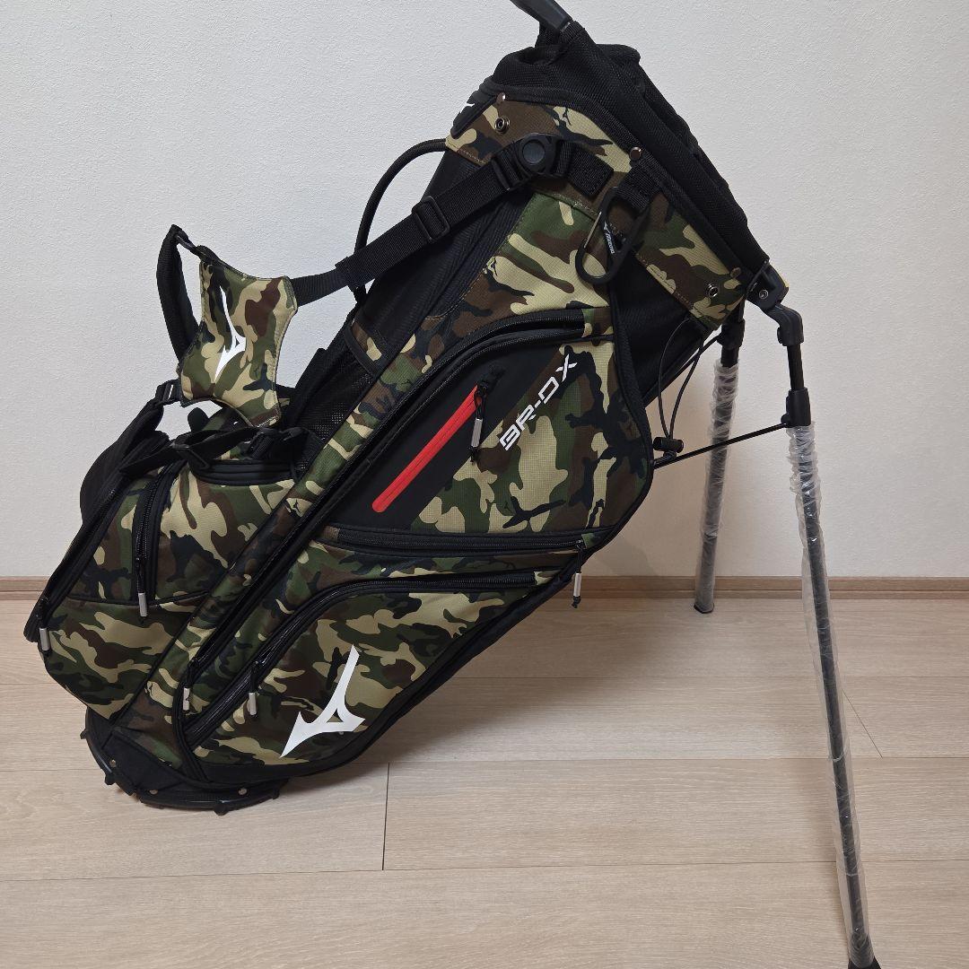 ミズノ 14分割スタンドキャディバッグ (カモ)