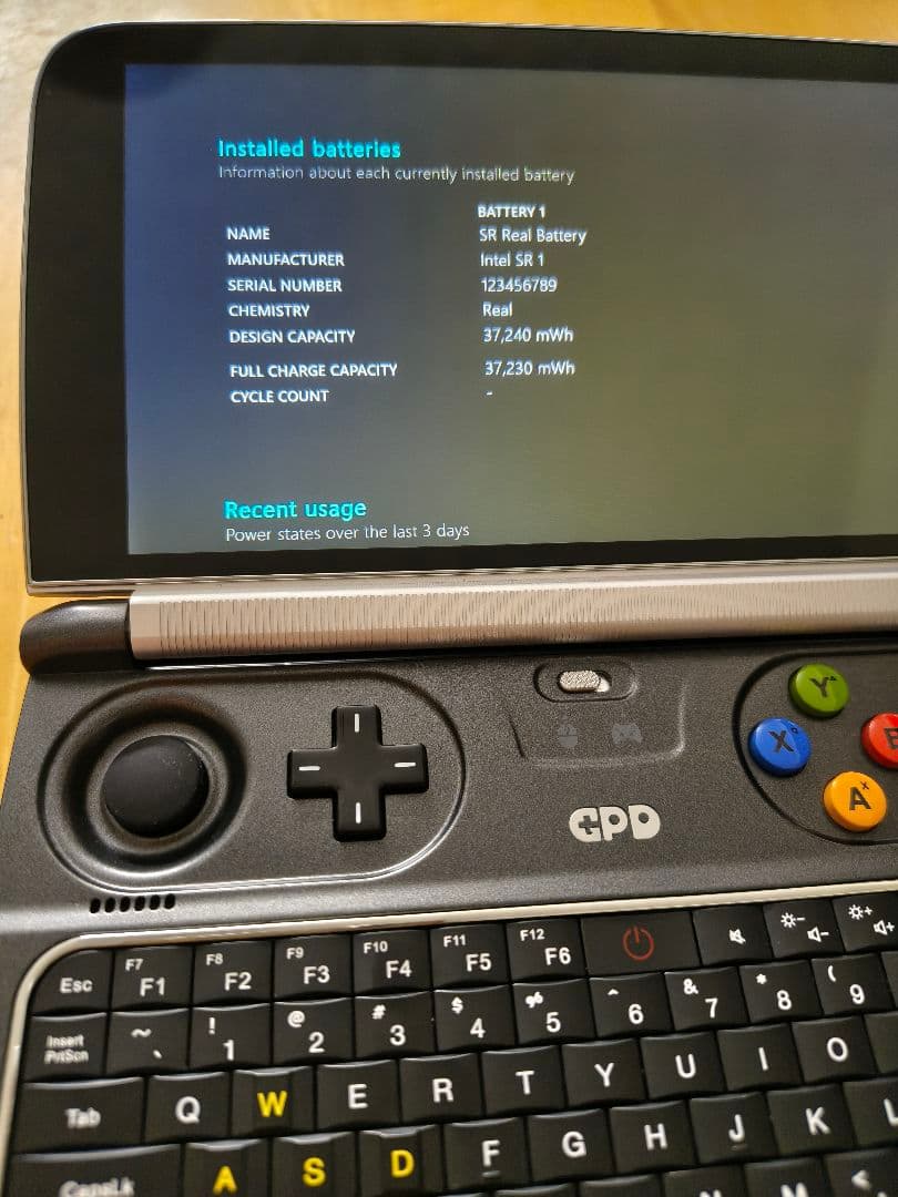 GPD Win2 ノートPC 本体