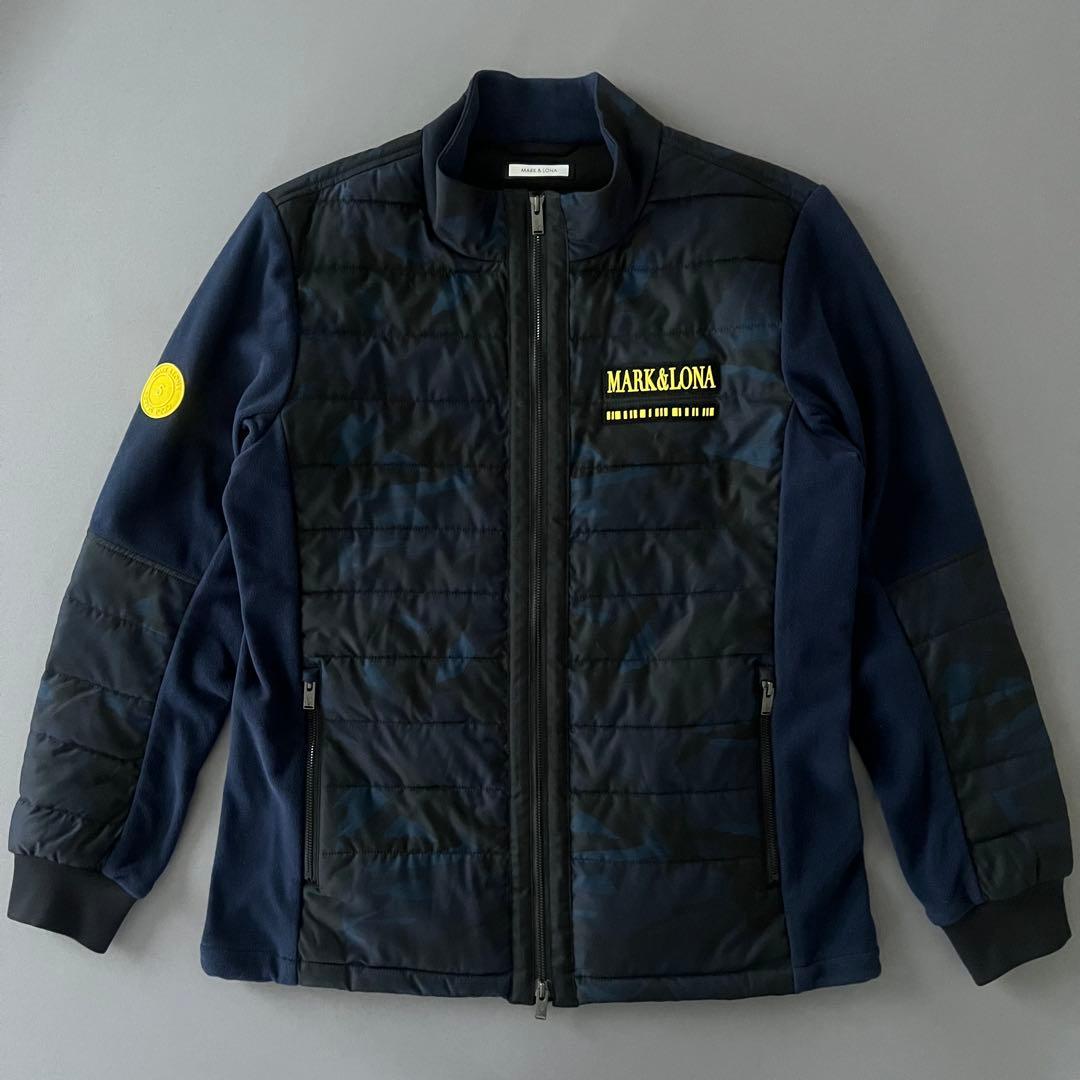 MARK&LONA マークアンドロナ　ダウンジャケット　切り替え　メンズ　迷彩