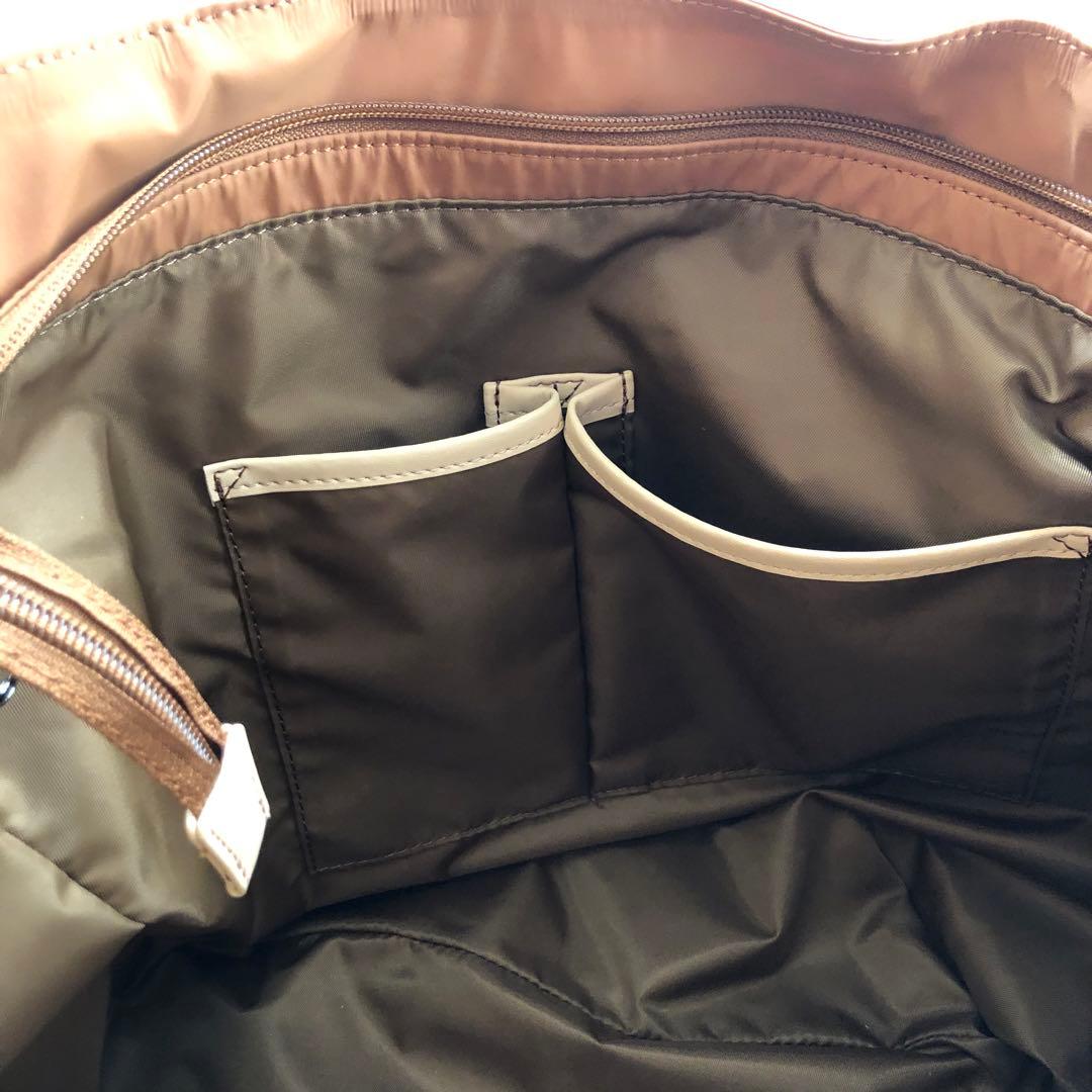 新品未使用✨イザック Y'SACCS トラベルショルダーリュック　キャメル