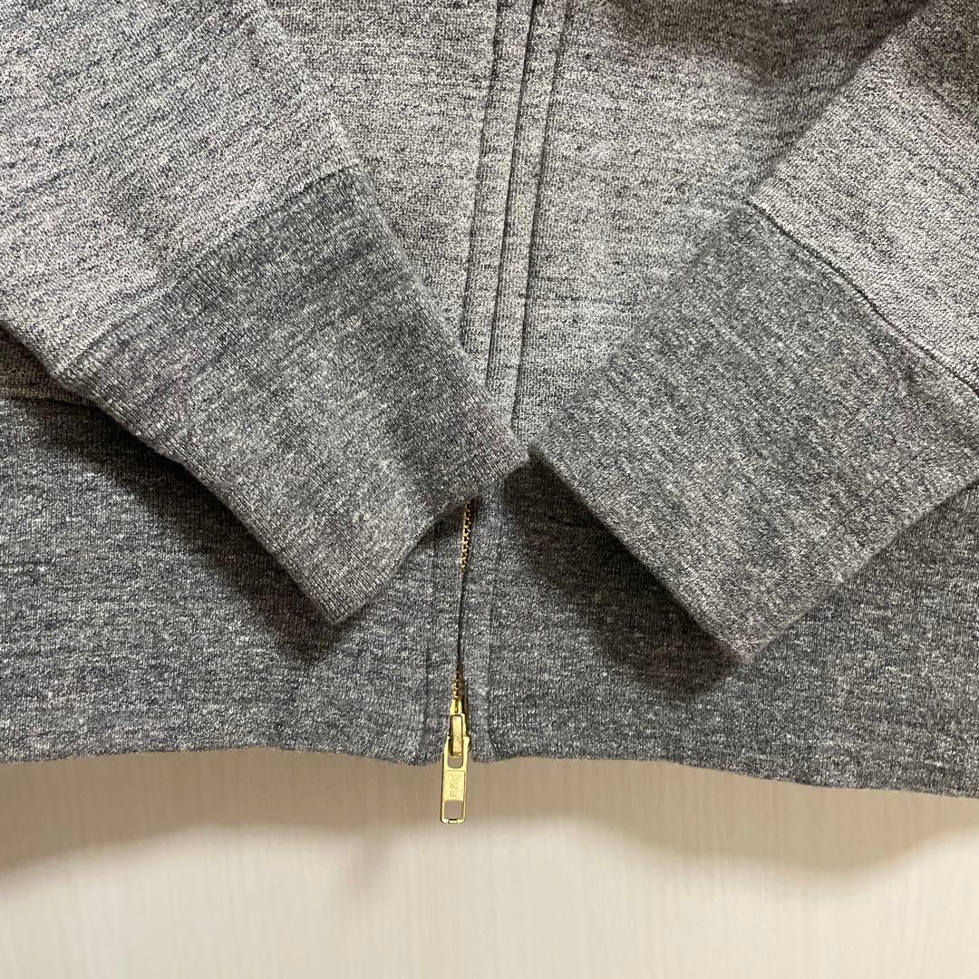 Factelier 高密度ジップアップパーカー L グレー
