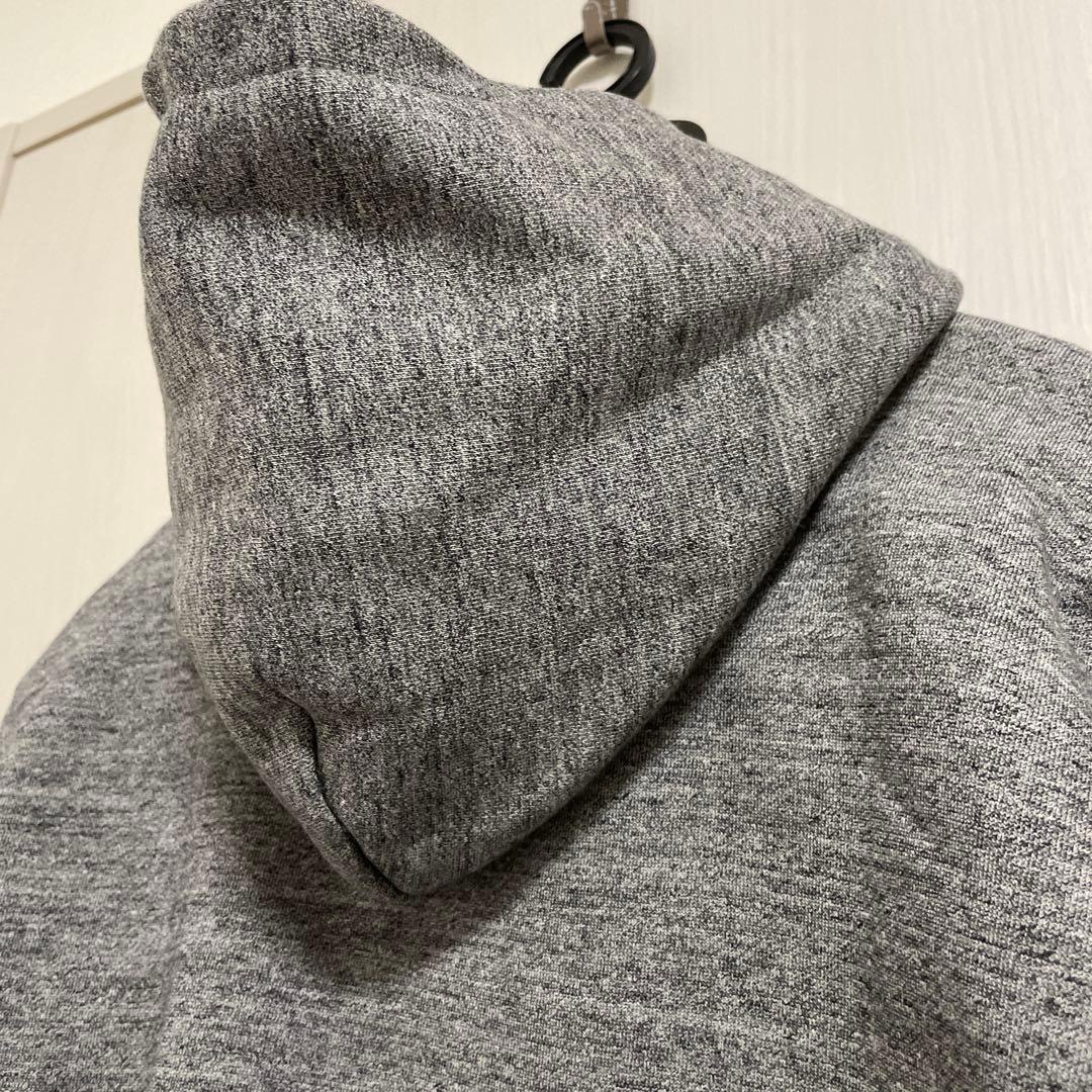 Factelier 高密度ジップアップパーカー L グレー