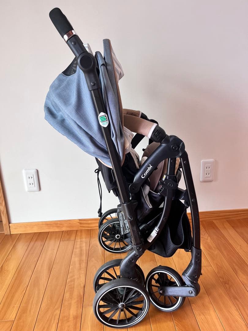 combi スゴカルSwitch plus エッグショック XL レインカバー付