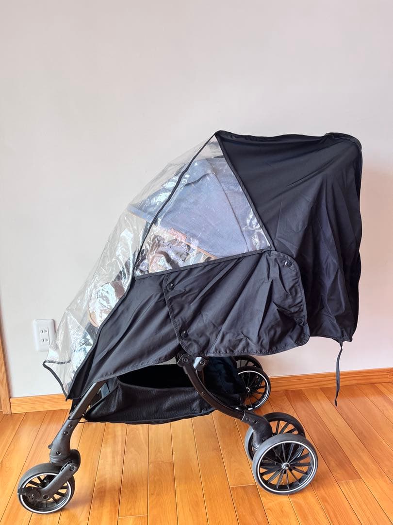 combi スゴカルSwitch plus エッグショック XL レインカバー付