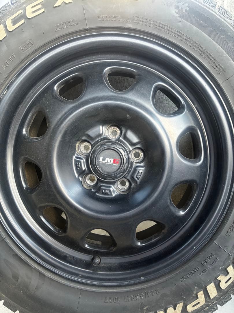 RUKIA（3/4本目 ）225/65R17 スタッドレスタイヤ ホイール