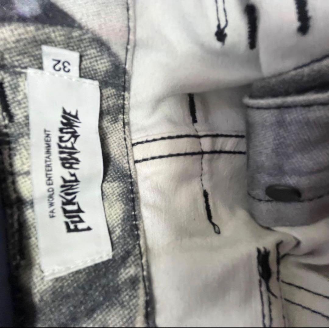 FUCKING AWESOME ファッキンオーサム　ワーク　パンツ　デニム　希少