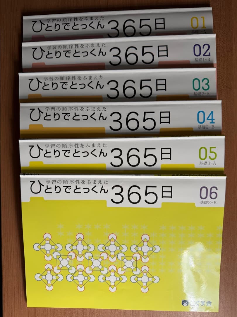 【小学校受験】こぐま会_ひとりでとっくん365日_全12冊とテストのセット