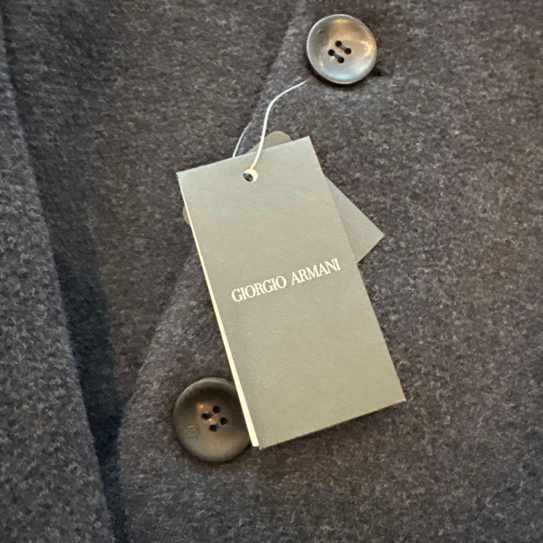 【新品未使用】Giorgio Armani コート ダークグレー