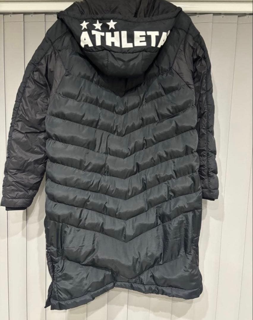 ATHLETA ベンチコート Sサイズ 黒