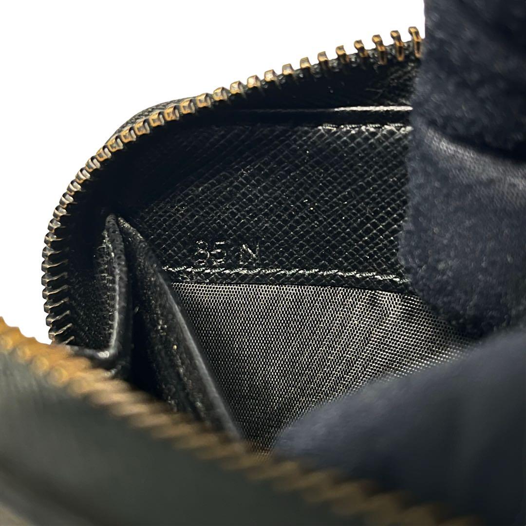 希少✨プラダ 長財布 ラウンドファスナー サフィアーノ レザー ブラック