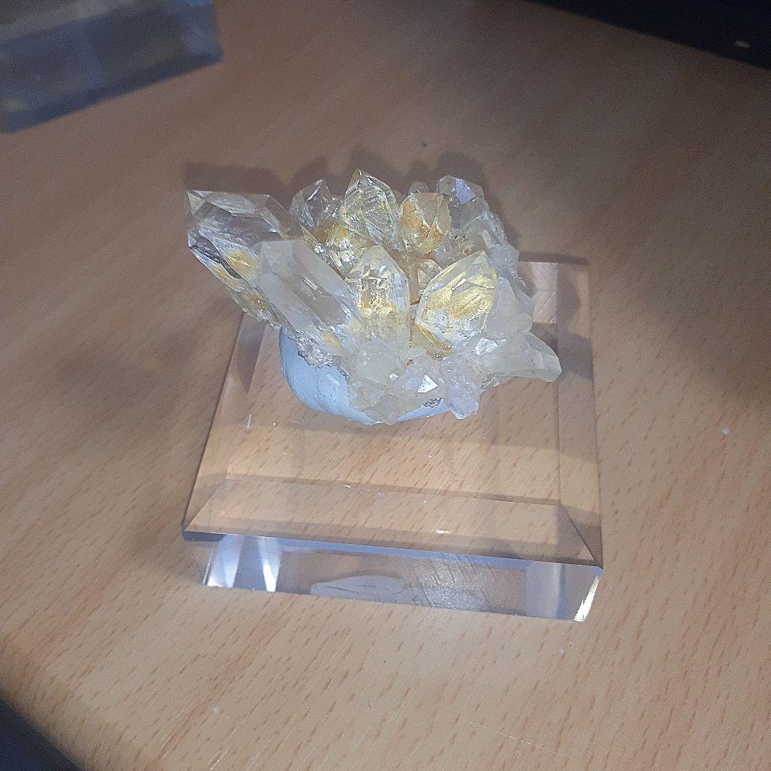 乙女水晶　水晶クラスター　珍しい