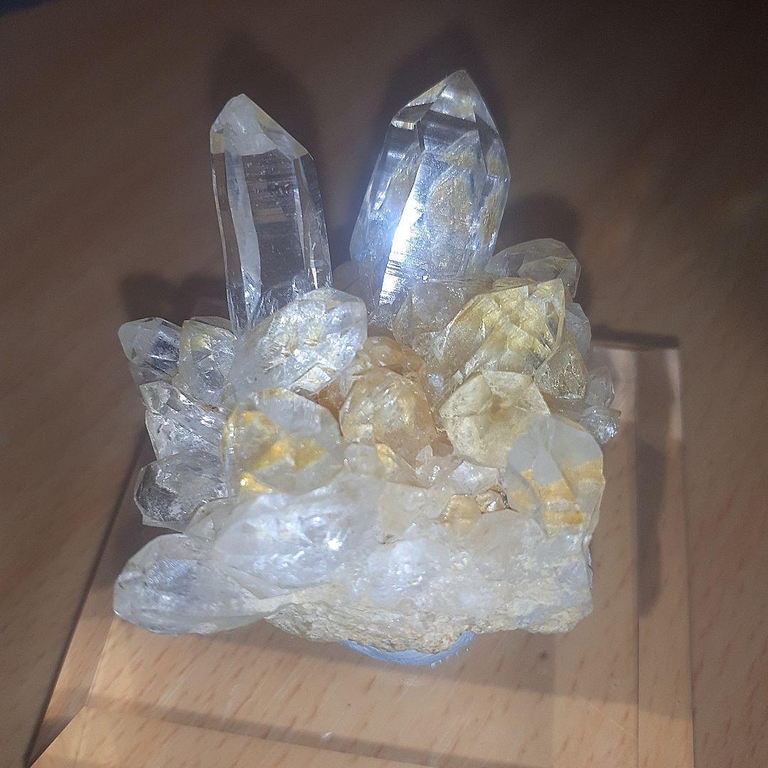 乙女水晶　水晶クラスター　珍しい