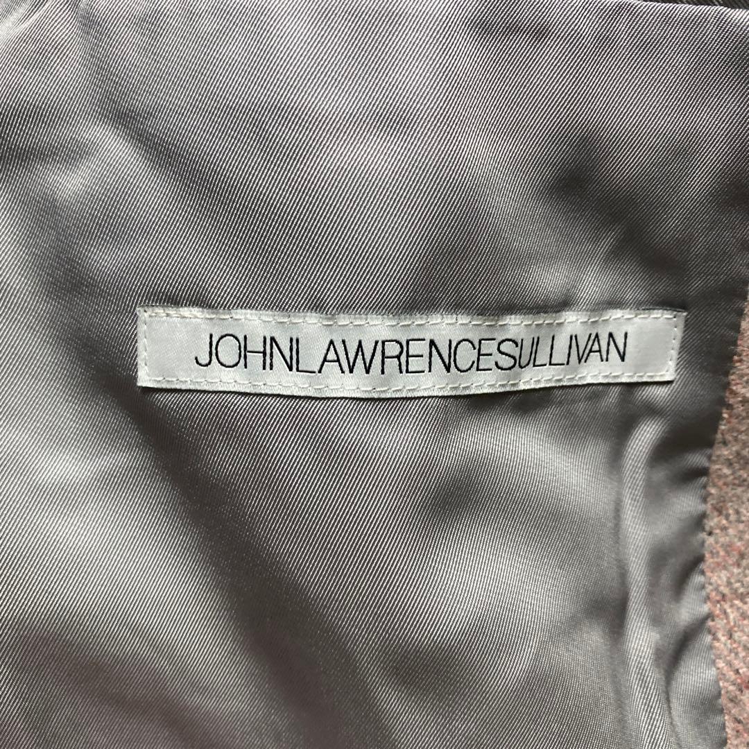 美品 ジョンローレンスサリバン チェスターコート ロング 2XL ヘリンボーン